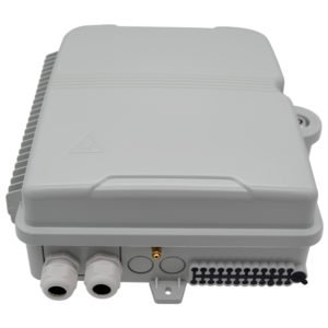Caja fibra óptica FTTH