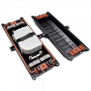 Mufa de fibra óptica en línea