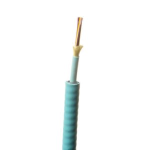 Fibra óptica con armadura