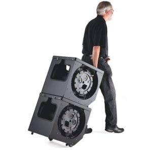 Carrete de fibra óptica