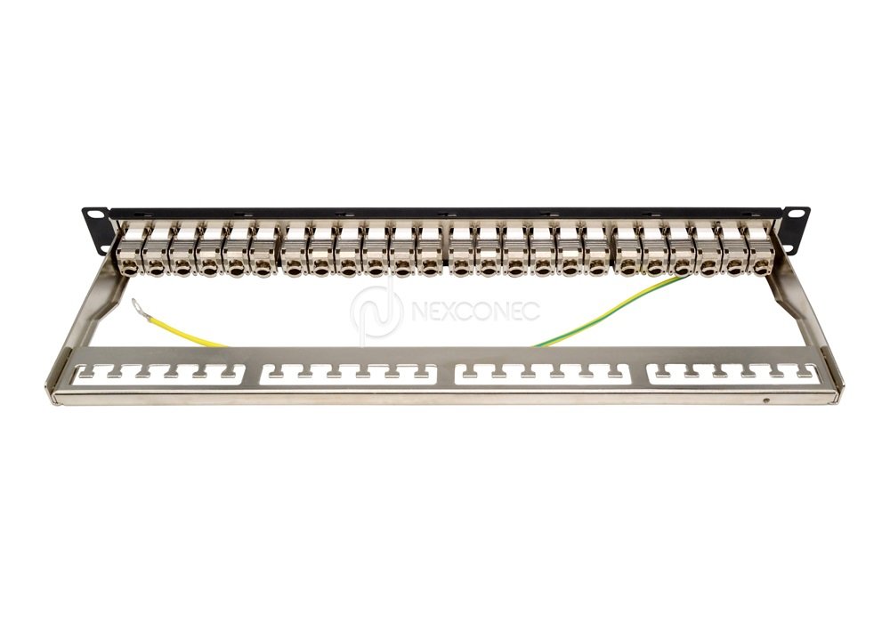 Panel De Conexión Keystone Plano Cat6a STP - Imagen 3