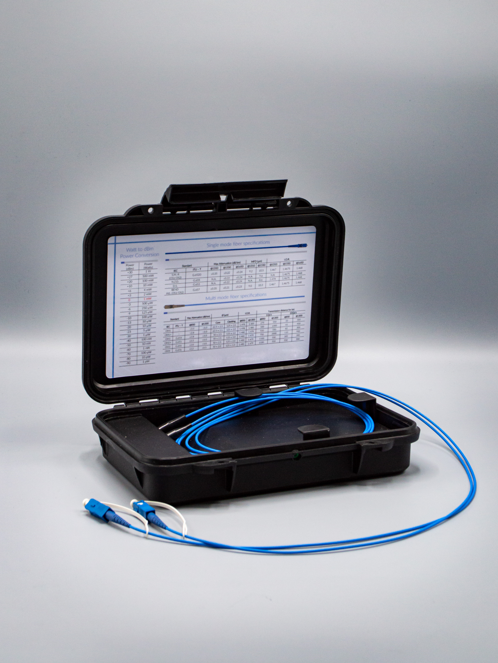 Bobina de lanzamiento otdr