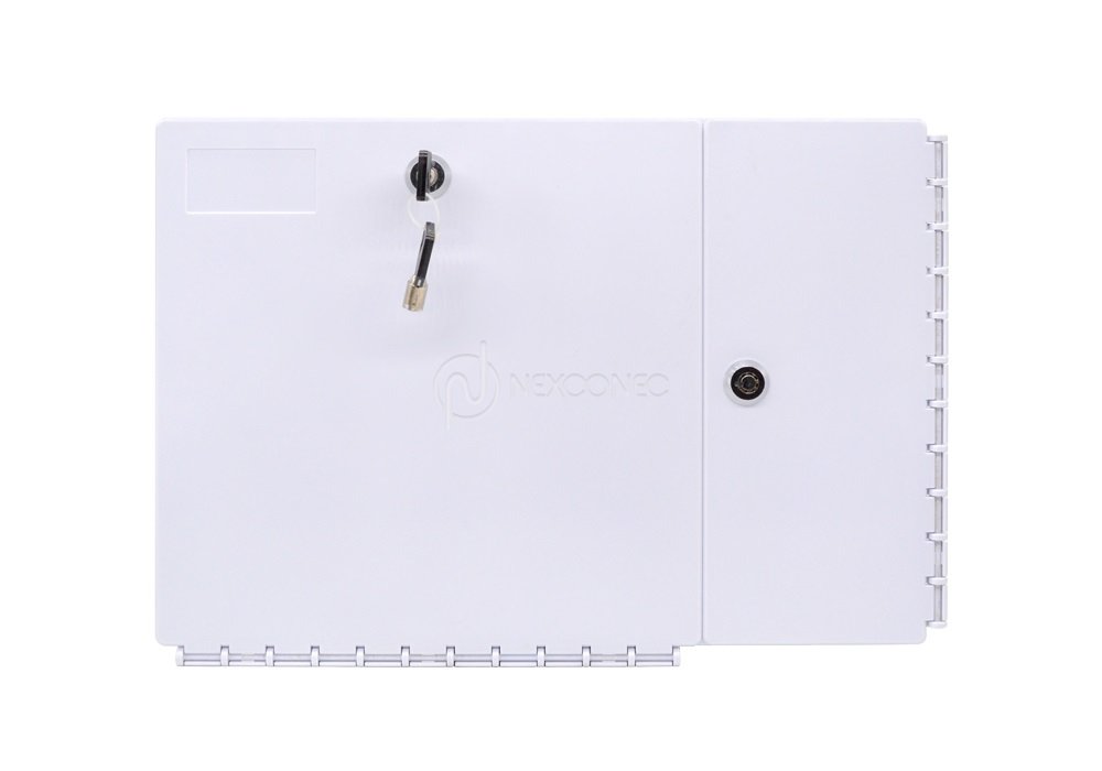 Caja de pared interior con cerradura