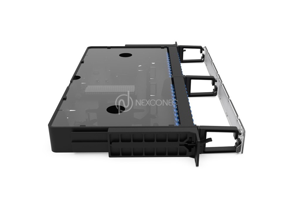 Panel de conexión deslizante SC SX/LC DX de 1U y 24 puertos - Imagen 8