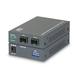 Convertidor de medios de fibra óptica multimodo a monomodo