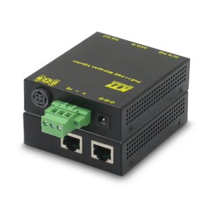 Industrial High-Power Single-Port PoE++ Mid-span Injector